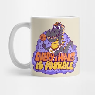 Basketball Dino Mug